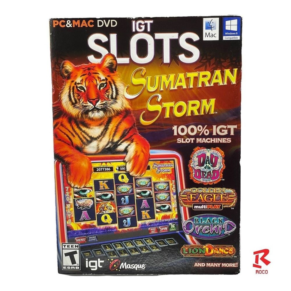 PC game IGT Slots Sumatran StormX
